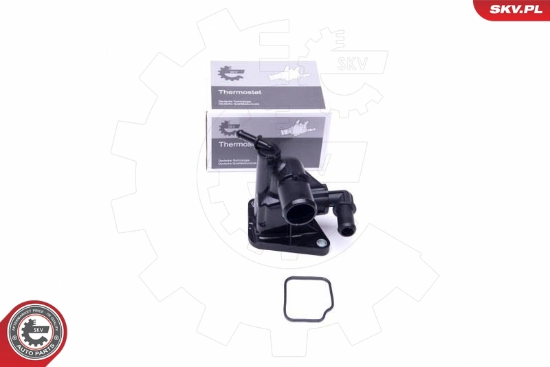 Caja termostato para Fiat 500 (334)