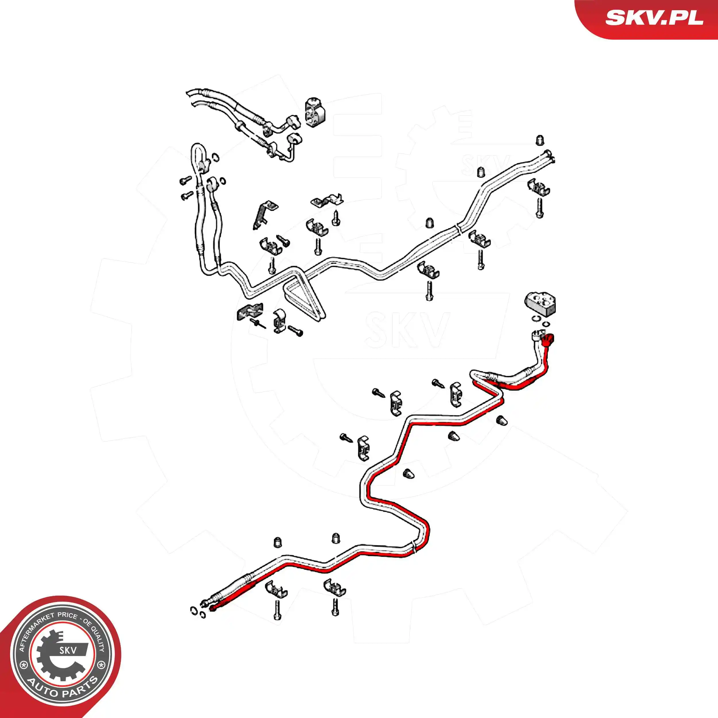 Comprar 54SKV720 SKV Manguera de aire acondicionado, del deshumidificador al evaporador trasero