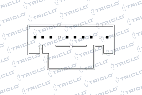 143072 Triclo Unidad de control de elevalunas delantera izquierda