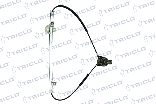 Mecanismo de elevalunas, puerta delantera derecha 102887CN5 Hans Pries (Topran)