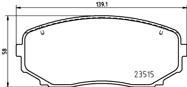 Comprar K05072216AA Fiat/Alfa/Lancia Pastillas delanteras de freno