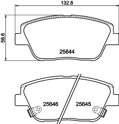 Comprar 8550502603 Renault (RVI) Pastillas delanteras de freno