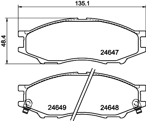 Comprar 410606N091 Hyundai/Kia Pastillas delanteras de freno
