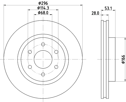 Discos para Nissan Navara NP300 IV D23, D23T