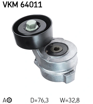Tensor de la correa trapecial poli v para Hyundai H-1 STAREX  (TQ)