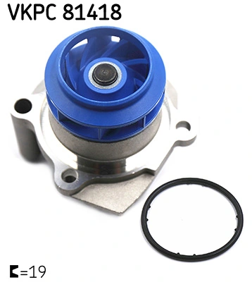 VKPC81418 SKF Bomba refrigerante coche