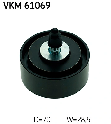 VKM61069 SKF Polea guía correa poli V