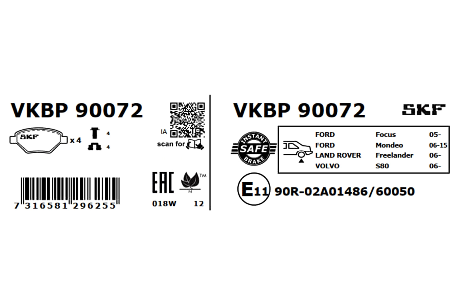 VKBP90072 SKF
