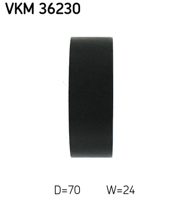 Rodillo tensor correa poli V SKF VKM36230 precio, desde 12,17 EUR