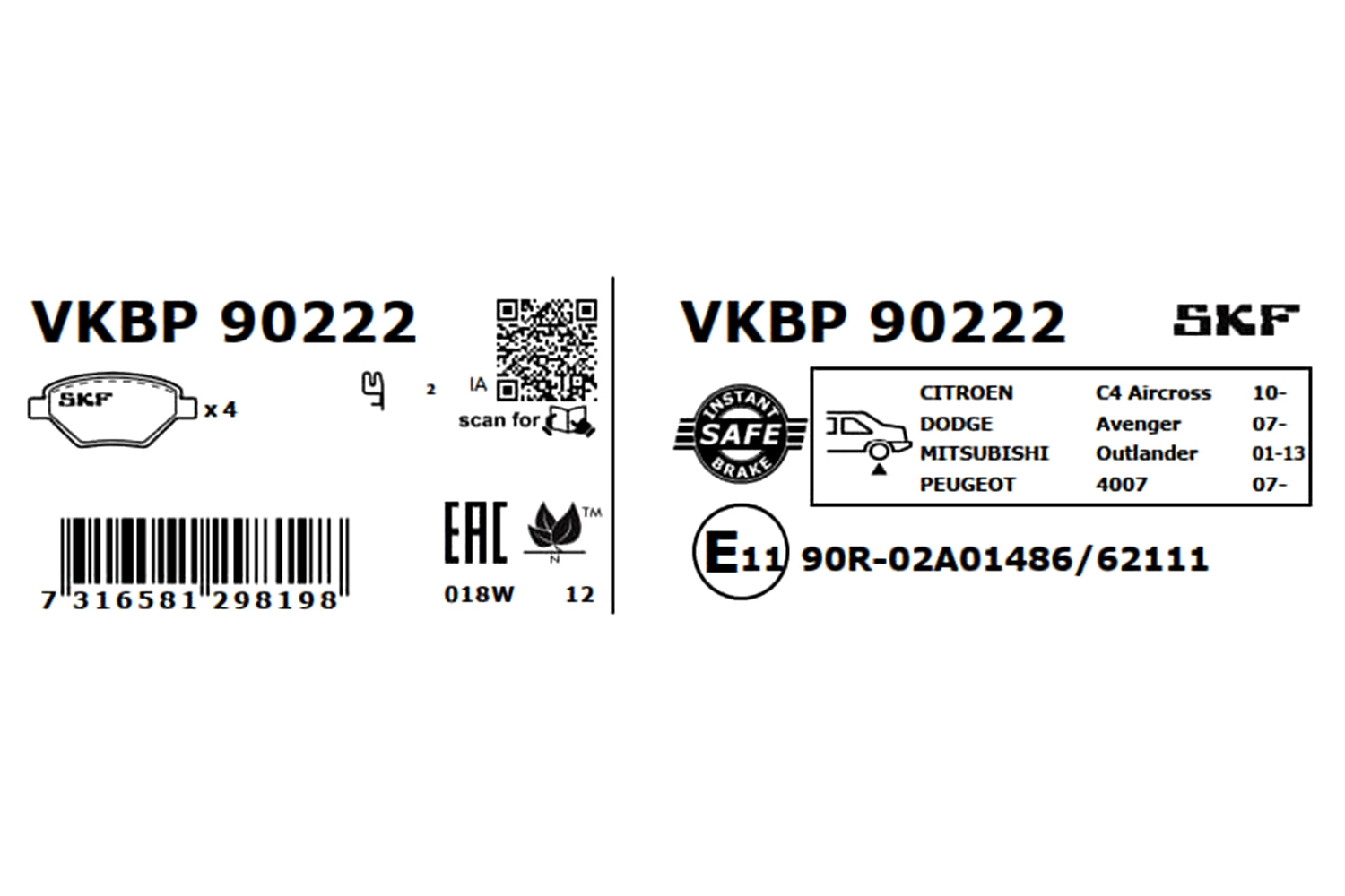 VKBP90222 SKF