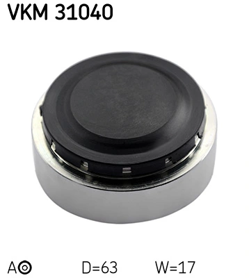 Rodillo, correa trapecial poli V Audi A4 8EC