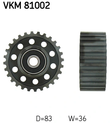 Rodillo intermedio de correa dentada para Toyota Land Cruiser  (J12)