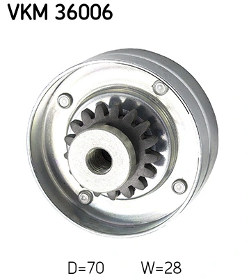 VKM36006 SKF Polea tensora