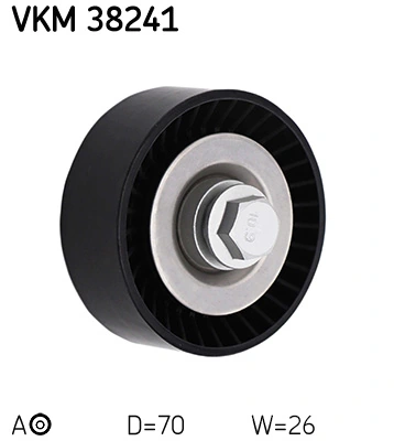 VKM38241 SKF Polea tensora