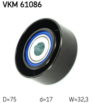 VKM61086 SKF Polea tensora