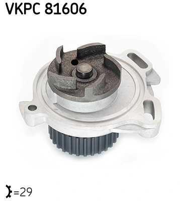 VKPC81606 SKF Bomba refrigerante coche