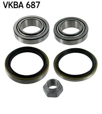 Rodamiento de rueda delantero para Ford Escort III (GAA, AWA, ABFT, AVA)