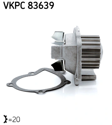 Bomba de agua Peugeot 406 8B