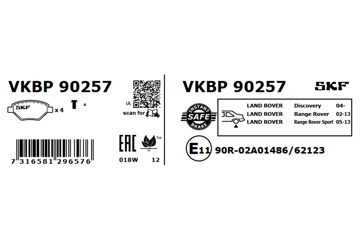 VKBP90257 SKF