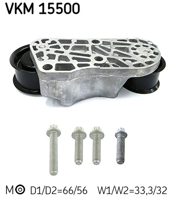 VKM15500 SKF Tensor, correa dentada