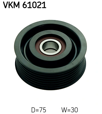VKM61021 SKF Polea guía correa poli V