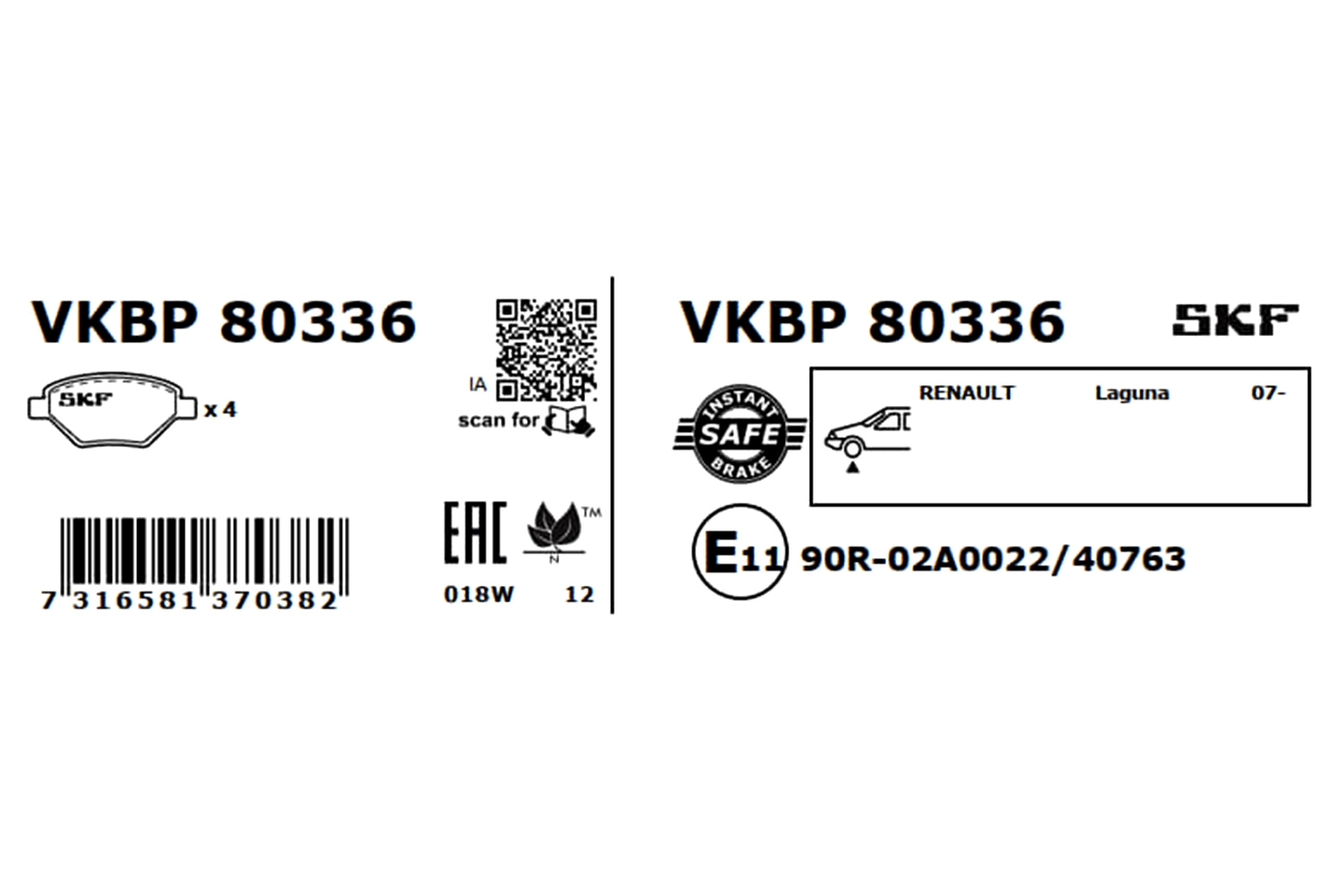VKBP80336 SKF