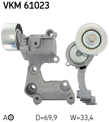 Tensor de la correa trapecial poli v IS sedán (2005-2013) original desde 62,60 €