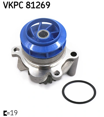 VKPC81269 SKF Bomba refrigerante coche