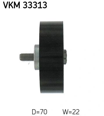 Rodillo tensor correa poli V SKF VKM33313 precio, desde 23,53 EUR