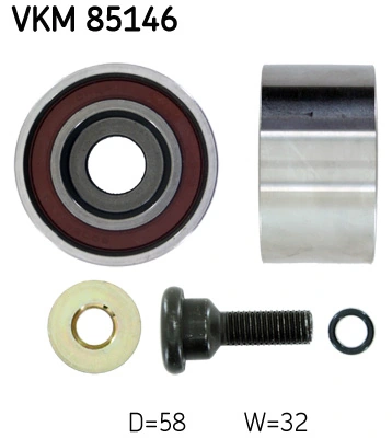 Comprar Rodillo tensor auxiliar de correa de distribución Hyundai I30  FD a bajo precio