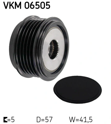 Polea de alternador para Hyundai Elantra V (MD)