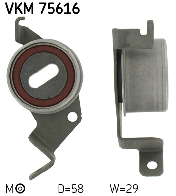 Rodillo tensor cadena para Mitsubishi Colt IV (CAA)