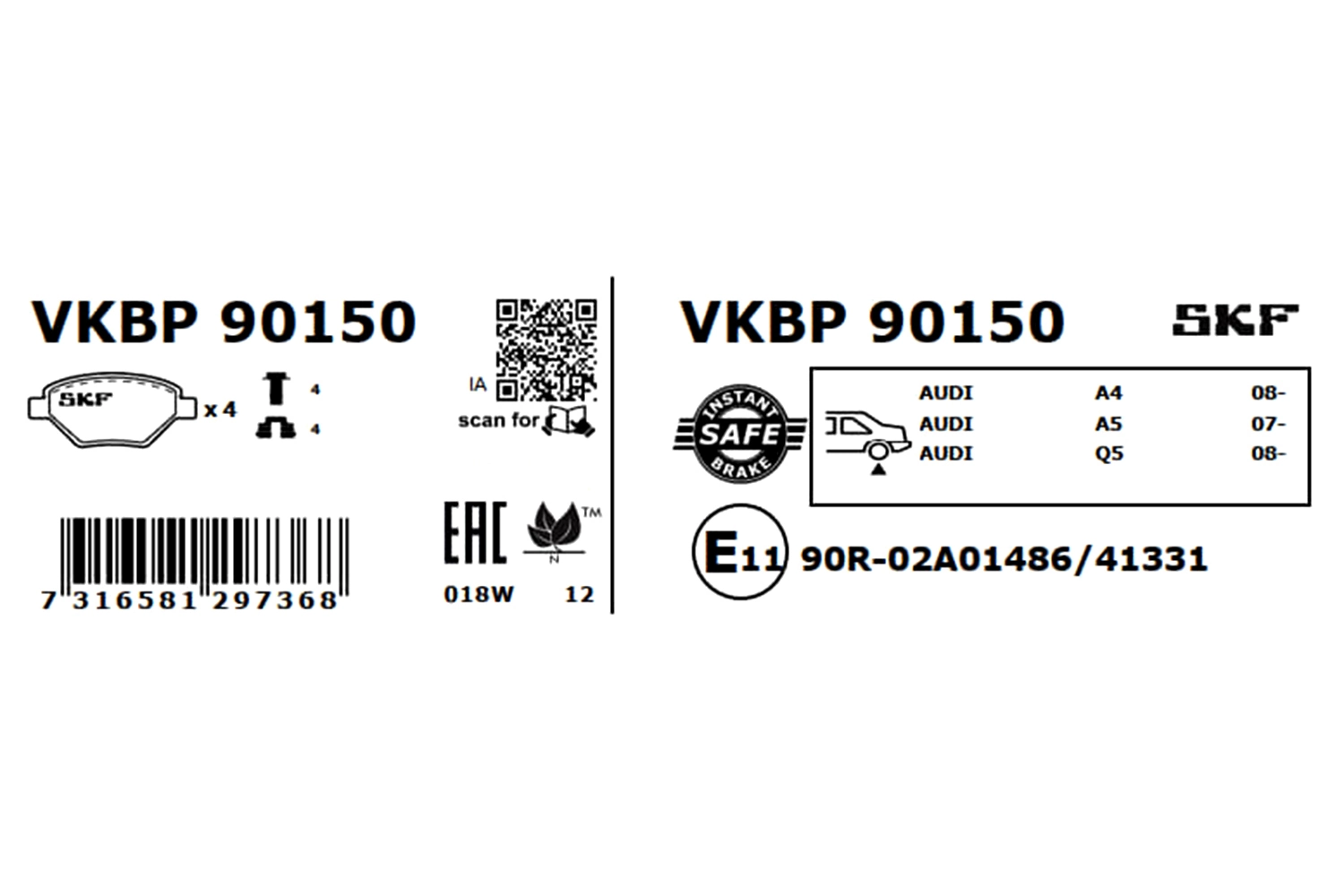 VKBP90150 SKF