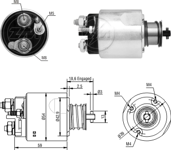 Interruptor magnético estárter Mercedes A hatchback (W169) (2004 - 2012) precio, desde 42,35 EUR