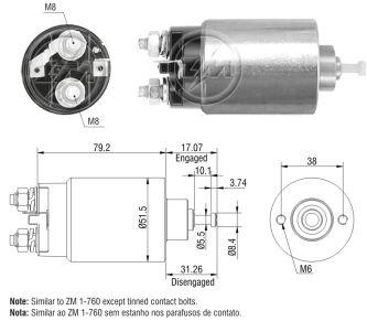 Solenoide arranque Ford Explorer  (1994-2002)
