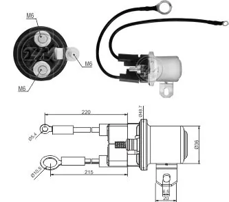 Interruptor magnético estárter Iveco 09920699 precio, desde 28,69 EUR