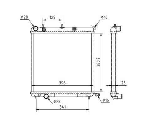 Comprar Radiador Citroen C3 I FC