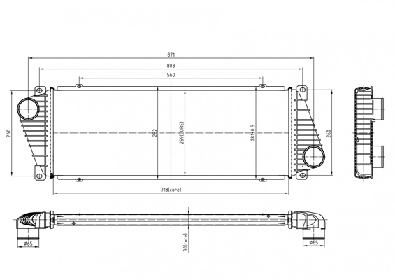Radiador de aire de admisión Volkswagen LT 28-35 II bus (2DB, 2DE, 2DK) (1996 - 2006) precio, desde 76,96 EUR