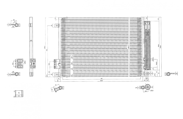 Comprar Condensador aire acondicionado Fiat 500  312