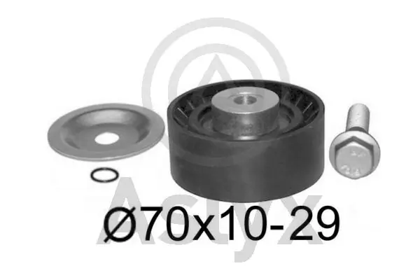 Comprar Polea tensora auxiliar de la correa poly V Fiat Ducato III 250 a bajo precio