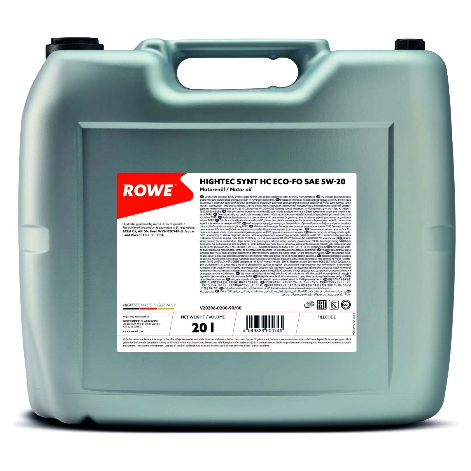 20206020099 Rowe