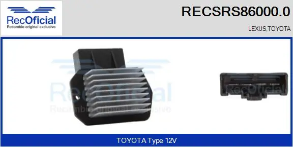 RECSRS860000 Recoficial