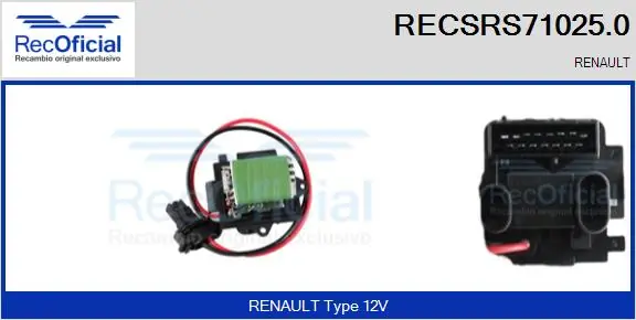 RECSRS710250 Recoficial