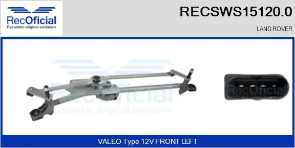 Comprar Trapezio del limpiaparabrisas Land Rover Freelander II L359 a bajo precio