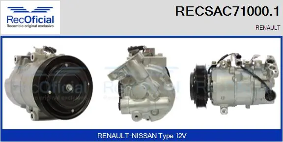 RECSAC710001 Recoficial