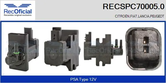 RECSPC700050 Recoficial