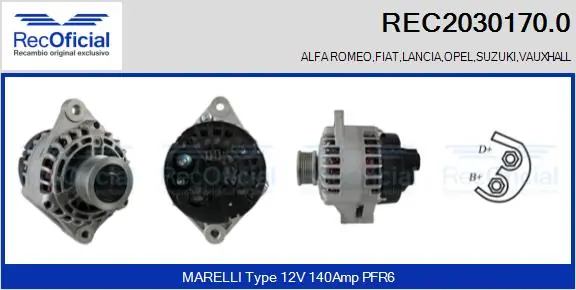 REC20301700 Recoficial
