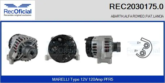 REC20301750 Recoficial