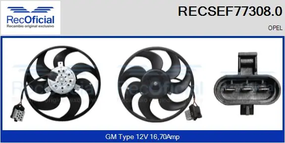 RECSEF773080 Recoficial