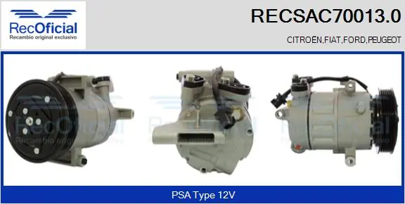 RECSAC700130 Recoficial